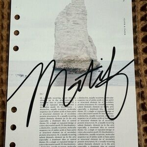 Cloth & Paper Planner Dashboard A5